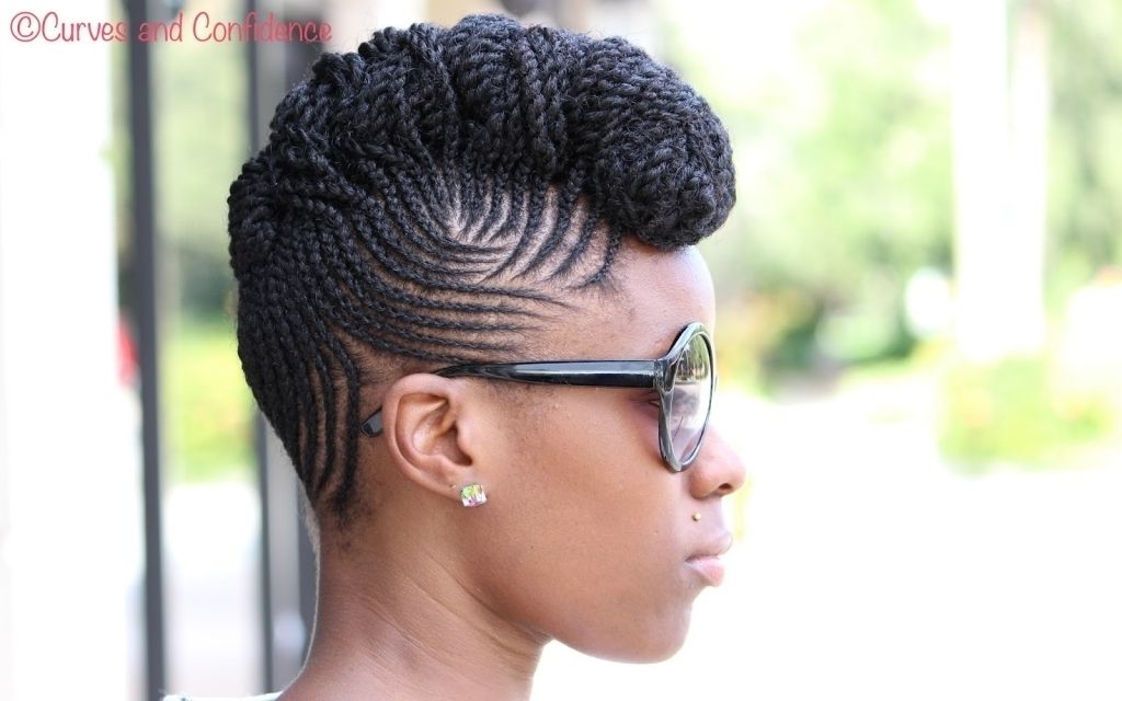 Braided Hair Updos Black – Popular Long Hairstyle Idea In Most Popular Hair Updos For Black Women (Photo 14 of 15)