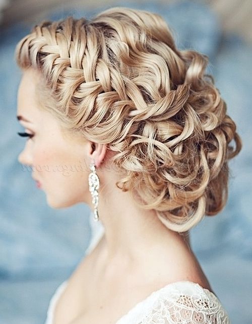 Braided Wedding Hairstyles – Braided Wedding Updo | Hairstyles For Throughout Most Up To Date Wedding Updo Hairstyles (View 12 of 15)