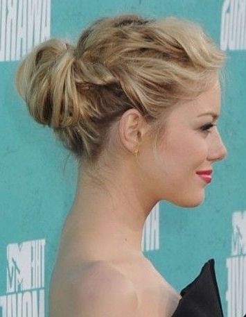 Casual Updos For Medium Length Hair6 | Cheveux | Pinterest | Medium For Most Current Casual Updos For Medium Length Hair (View 12 of 15)