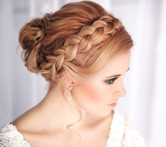 Featured Photo of The 15 Best Collection of Braided Crown Updo Hairstyles