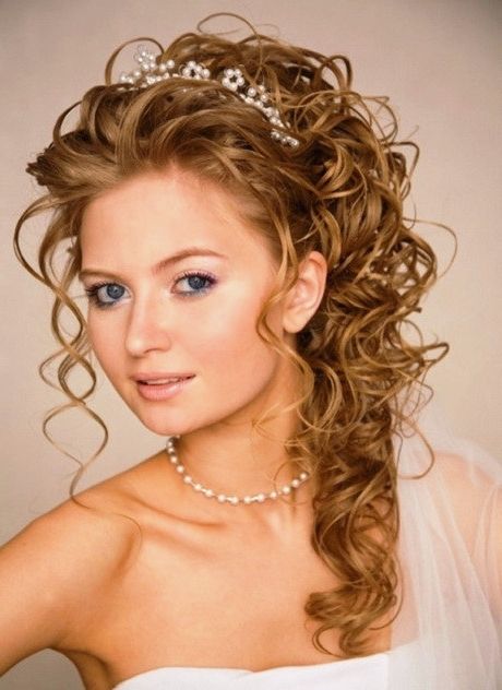 Curly Hairstyles : Fresh Bridal Hairstyles For Curly Hair On Inside 2018 Bridal Updos For Curly Hair (Photo 15 of 15)