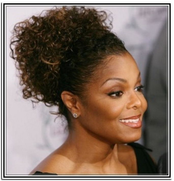 Curly Updos For Black Women Pictures Gallery | Totally Awesome In Newest Curly Updos For Black Hair (Photo 15 of 15)