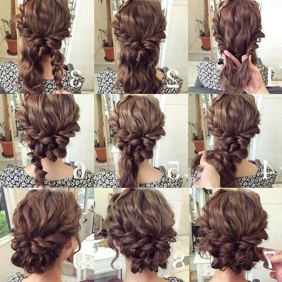 Cute Easy Updo For Long Hair 2017 | Hair And Makeup | Pinterest For Latest Easy Updos For Long Hair (View 2 of 15)