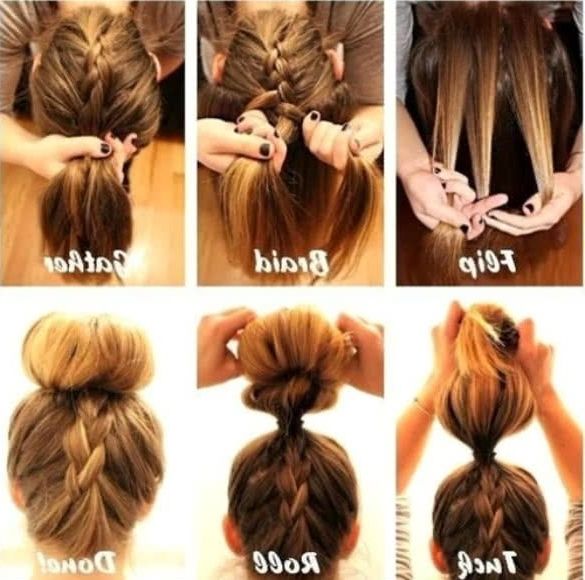 Featured Photo of Top 15 of Cute Easy Updo Hairstyles