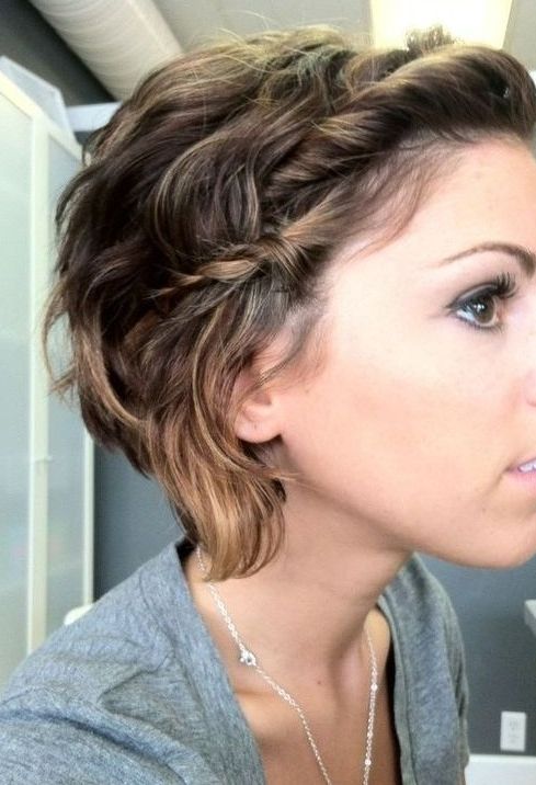 Cute Updo For Short Hair – Cute Short Hairstyles For Girls – Pretty Regarding Best And Newest Cute Short Hair Updos (Photo 11 of 15)