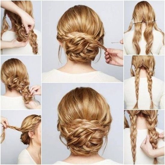Diy Braided Chignon Pictures, Photos, And Images For Facebook Pertaining To Most Recently Easy Diy Updos For Long Hair (Photo 1 of 15)