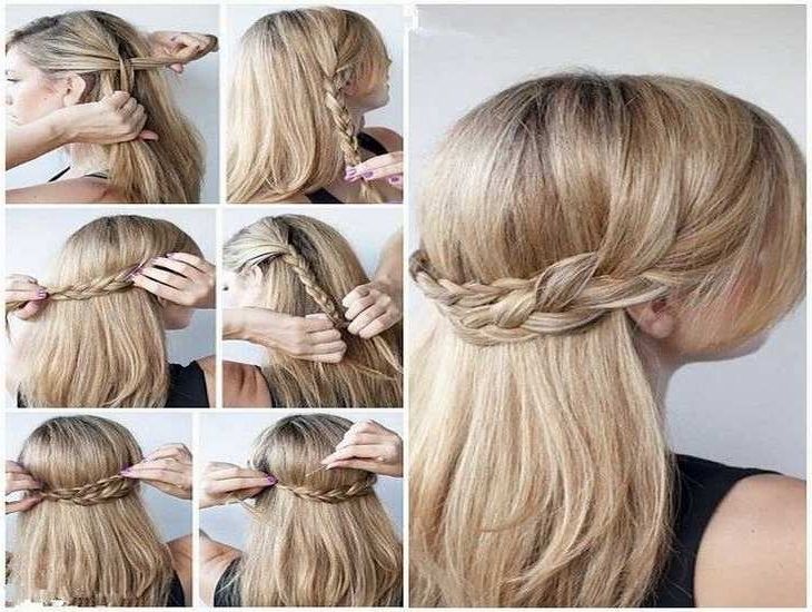 Easy Hairstyles For Long Thin Hair Easy Updo Hairstyles For Long Inside Current Updos For Long Thin Hair (View 9 of 15)