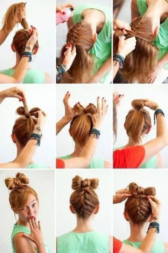 Easy Updos: 10 Cute And Quick Updos For Every Occasion Intended For Most Popular Quick Easy Updo Hairstyles For Long Hair (Photo 13 of 15)