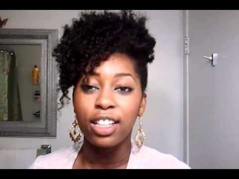 Flat Twist Out And And Updo – Youtube With Most Recently Updo Twist Out Hairstyles (View 14 of 15)