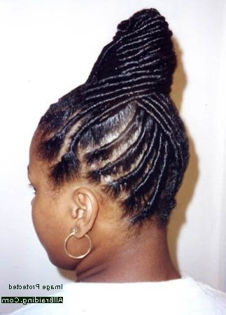Flat Twists Updo – Thirstyroots: Black Hairstyles In Recent Twist Updo Hairstyles (Photo 3 of 15)