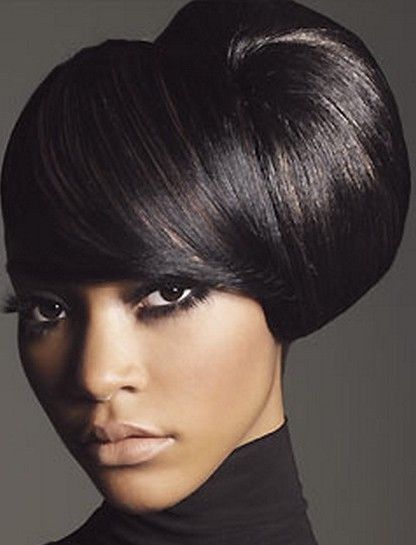 Formal Hairstyles For Black Women; Updos And Long Wavy – Black Women Pertaining To Latest Black Updo Hairstyles (View 10 of 15)