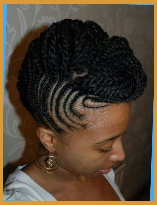 Hairstyles On Pinterest | Cornrows, Natural Hair Updo And Throughout Intended For Most Current African Hair Updo Hairstyles (Photo 2 of 15)