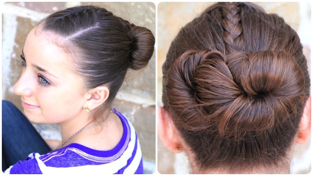 How To Create An Infinity Bun | Updo Hairstyles | Cute Girls Hairstyles Pertaining To Most Recent Updo Hairstyles For Teenager (View 4 of 15)