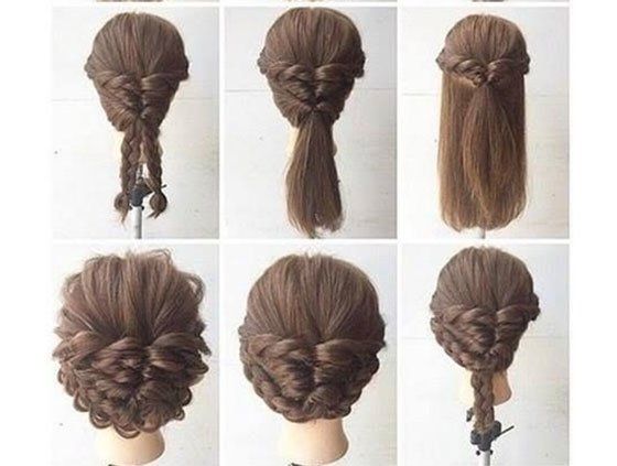 Long Hair Updos, How To Style For Prom, Hairstyle Tutorials Inside 2018 Easy Updos For Long Hair (Photo 15 of 15)