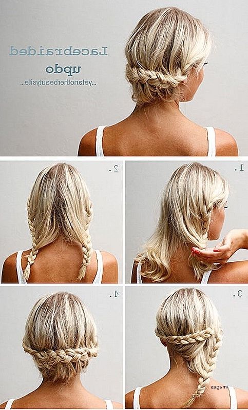 Medium Length Hair : How To Do Updo Hairstyles For Medium Hair With Best And Newest Easy Updo Hairstyles For Medium Hair To Do Yourself (View 9 of 15)
