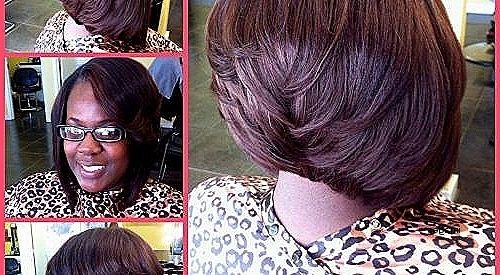 Medium Length Hair : Medium Quick Weave Hairstyles Best Of Quick Pertaining To Most Recently Quick Weave Updo Hairstyles (Photo 13 of 15)