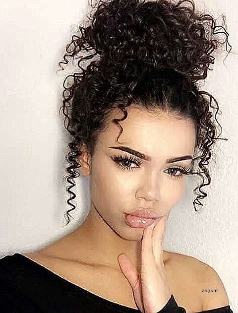 Natural Curly Updo Hairstyles Unique Best 25 Curly Hair Buns Ideas Intended For Current Natural Curly Hair Updo Hairstyles (Photo 14 of 15)