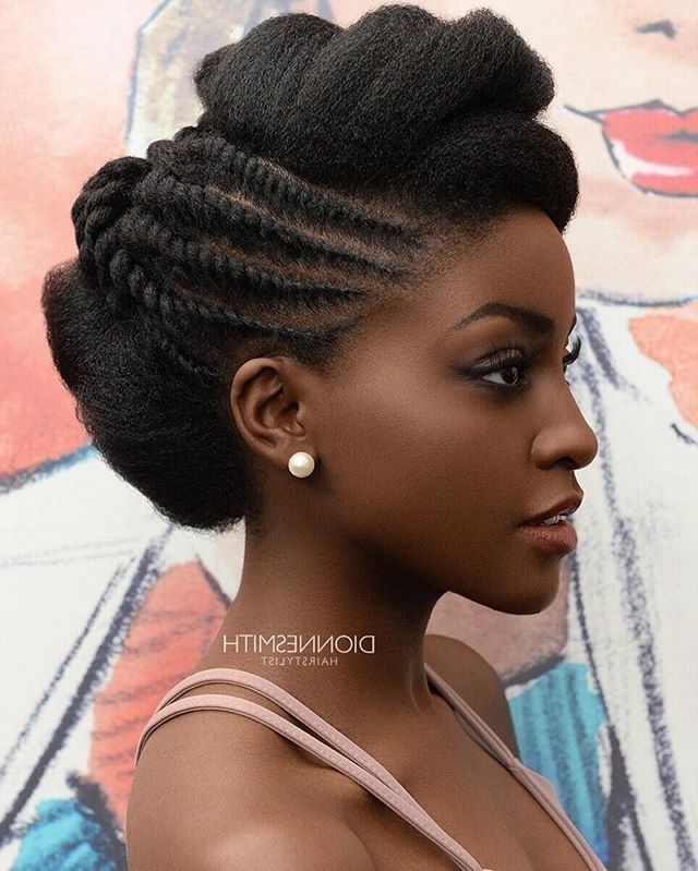 Natural Hair Bridal Style | Urban Naturalistas & Men N Napps With Best And Newest Urban Updo Hairstyles (Photo 14 of 15)
