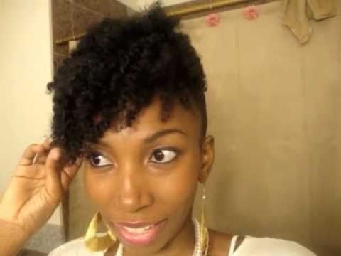 Natural Hair Twist Out Updo – Youtube With Regard To Best And Newest Updo Twist Out Hairstyles (View 8 of 15)