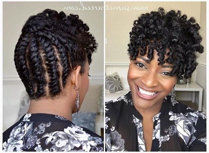 Natural Hair Updo Styles – Dolls4sale Within Newest Natural Updo Hairstyles (Photo 6 of 15)