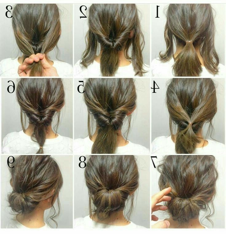 Peinado Para Ocacion Especial O Casual Pata Cualquier Momento Pertaining To Most Popular Cute Updo Hairstyles For Medium Hair (View 15 of 15)