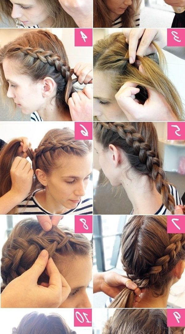 Prom Hairstyles For Long Hair Updos Pinterest Impressive Thick Regarding Most Current Quick Easy Updo Hairstyles For Thick Hair (View 10 of 15)