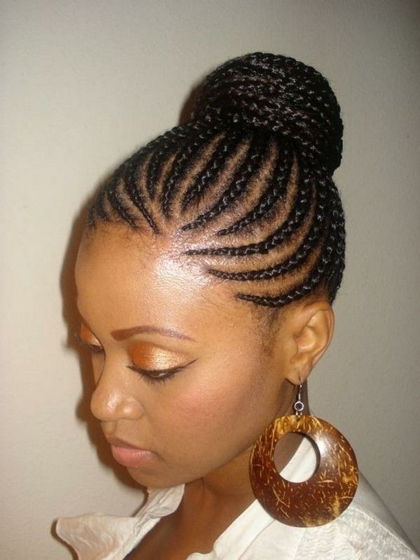 Quick Hairstyles For Braided Hairstyles For African American Women Regarding Recent African Hair Braiding Updo Hairstyles (View 15 of 15)
