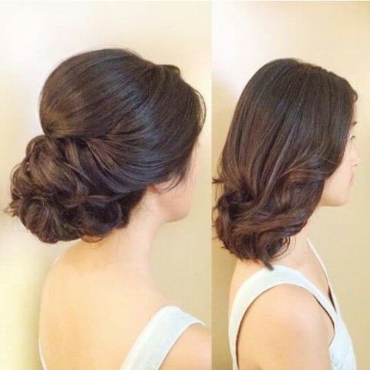 Shoulder Length Up Do | Updos And Formal Styles | Pinterest In Current Shoulder Length Updo Hairstyles (View 12 of 15)