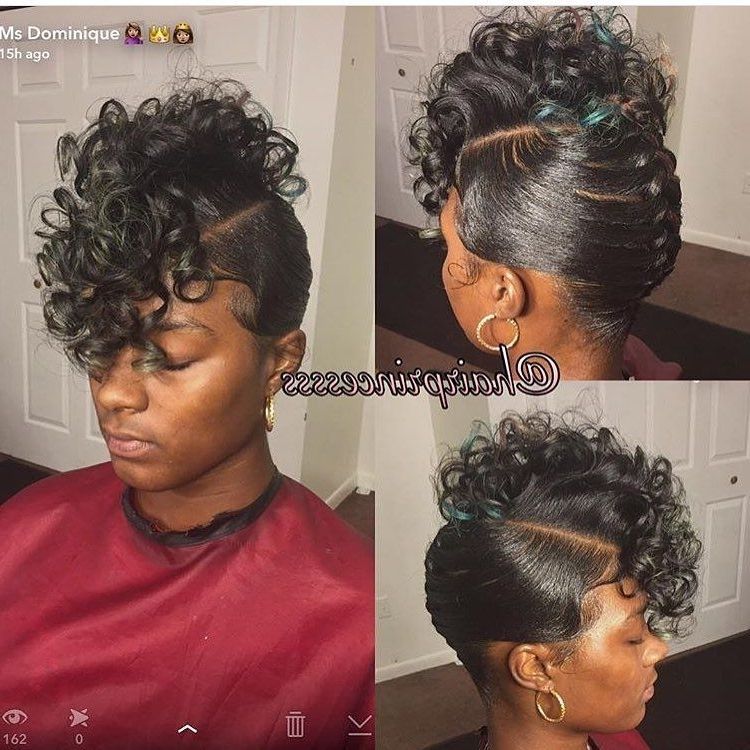 Simple And Pretty Updo From @thehairqueen – Https Throughout Most Recent Black Hair Updo Hairstyles (View 2 of 15)