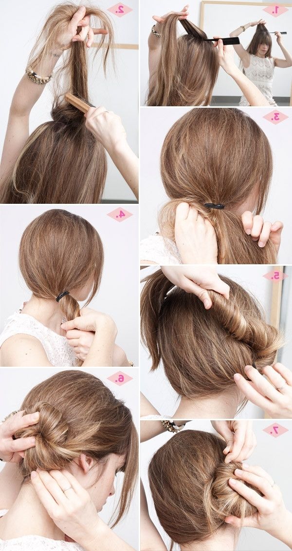 Simple N Easy Hairstyle For Medium Hair – Hairstylesunixcode For Most Current Quick Updos For Long Hair Casual (View 12 of 15)