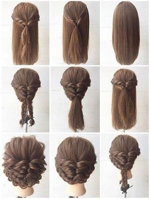 Simple Updos For Long Hair | Fashion Blog Regarding 2018 Easy Long Updo Hairstyles (View 4 of 15)