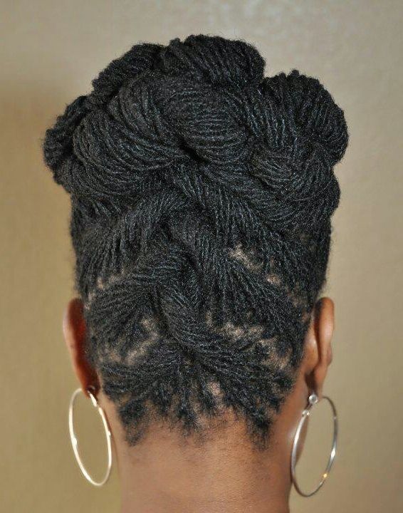 Sisterlocks | Natural Hair And Locs That Roc | Pinterest In Current Updo Hairstyles For Locks (Photo 11 of 15)