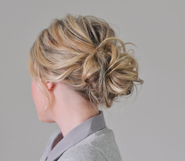Throw Messy Hair Up Into A Carefree Bun (View 9 of 15)