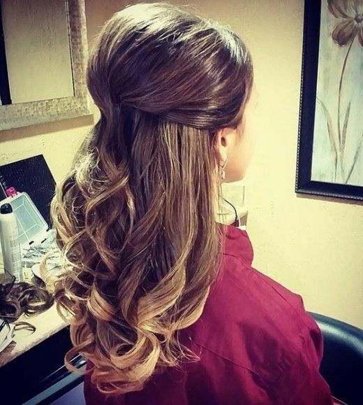 Top 30 Hairstyles To Cover Up Thin Hair | Half Updo, Thin Hair And Updo Inside Recent Easy Elegant Updo Hairstyles For Thin Hair (Photo 15 of 15)