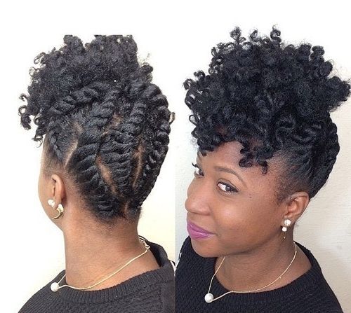 Updos For Medium Black Hair (View 12 of 15)