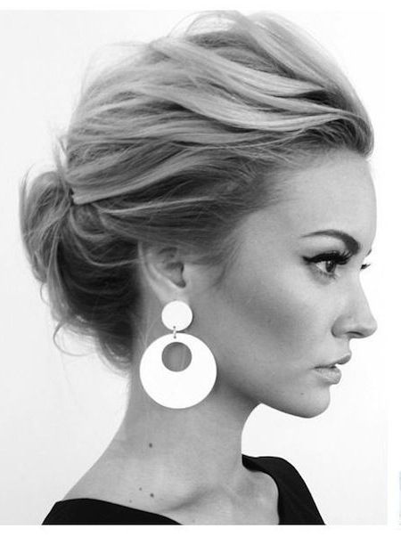 Updos For Medium Hair. Gotta Really Love This One. | Medium Length Intended For Best And Newest Updo Hairstyles For Medium Hair (Photo 14 of 15)