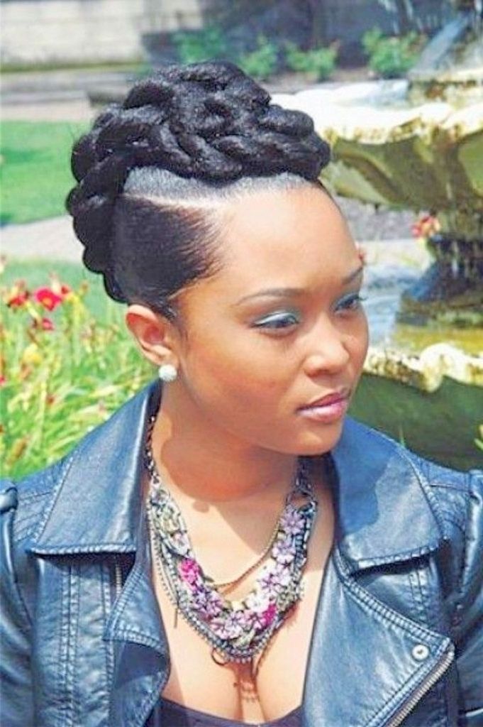Featured Photo of 2024 Best of Urban Updo Hairstyles