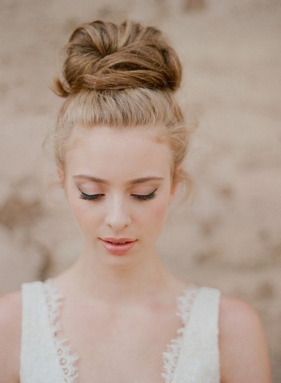 Featured Photo of 15 Best Ideas Wedding Bun Updo Hairstyles