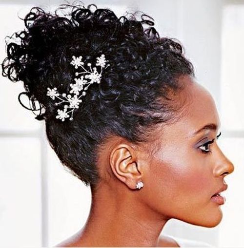 Wedding Hairstyles For Black Women That Will Turn Heads In Most Recently Updo Hairstyles For Weddings Black Hair (Photo 3 of 15)