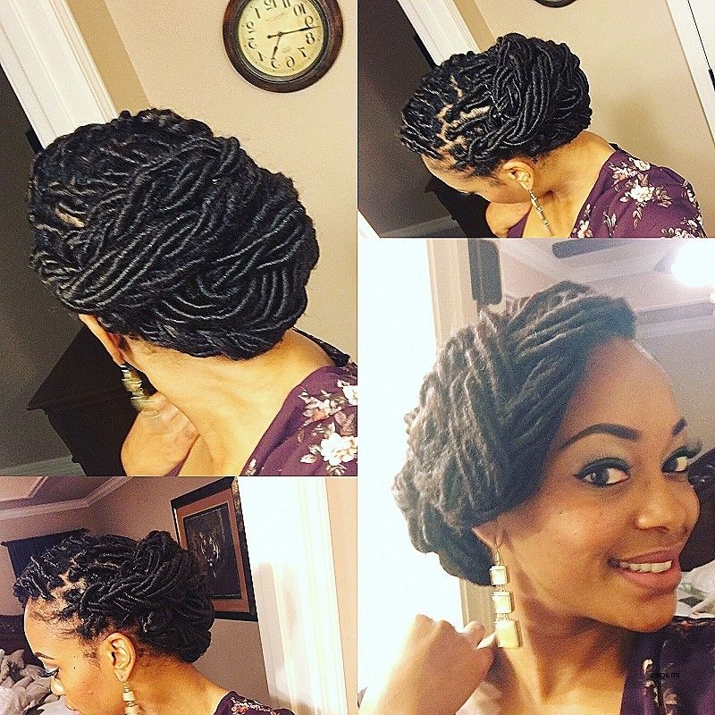 Wedding Hairstyles. Unique Dreadlock Hairstyles For Weddings Inside Most Recently Loc Updo Hairstyles (Photo 12 of 15)