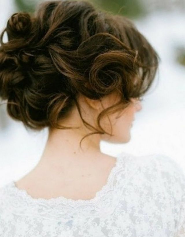 Wedding Updos For Medium Length Hair Wedding Hairstyle For Medium With Recent Wedding Updos For Medium Hair (Photo 10 of 15)
