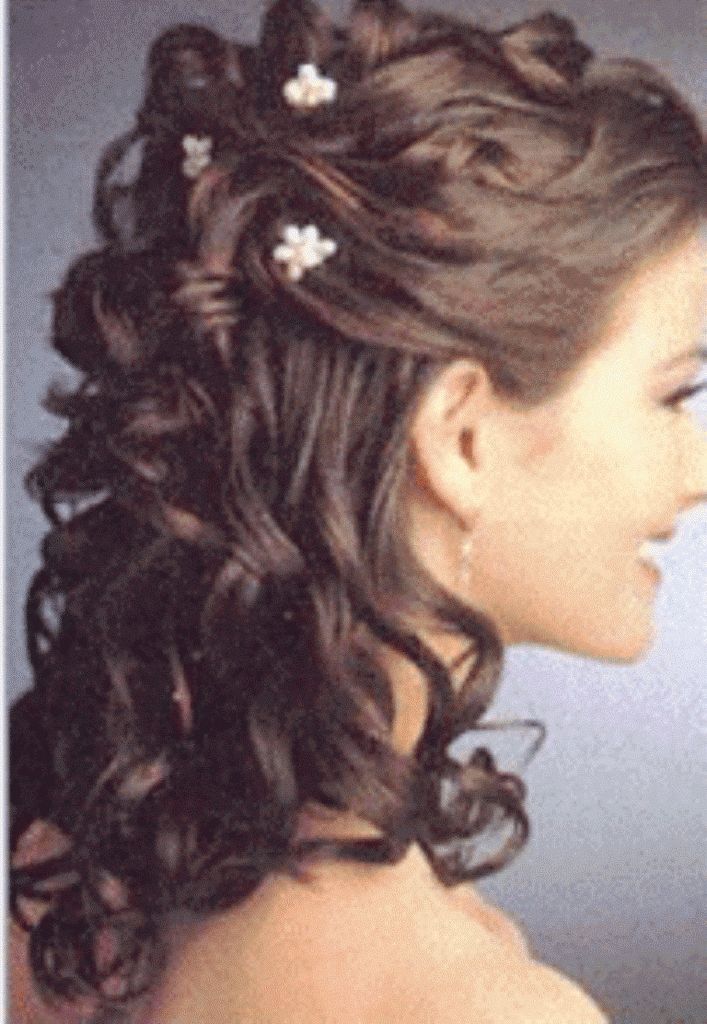 Wedding Updos Half Up Half Down Mother Of The Bride Hairstyles Half Regarding Current Half Updos For Mother Of The Bride (View 8 of 15)
