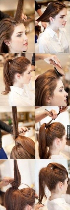 10 Different Stylish And Easy Ponytail Hairstyles | Easy Ponytail Pertaining To Bouffant Quiff Ponytail Wedding Hairstyles (View 6 of 15)