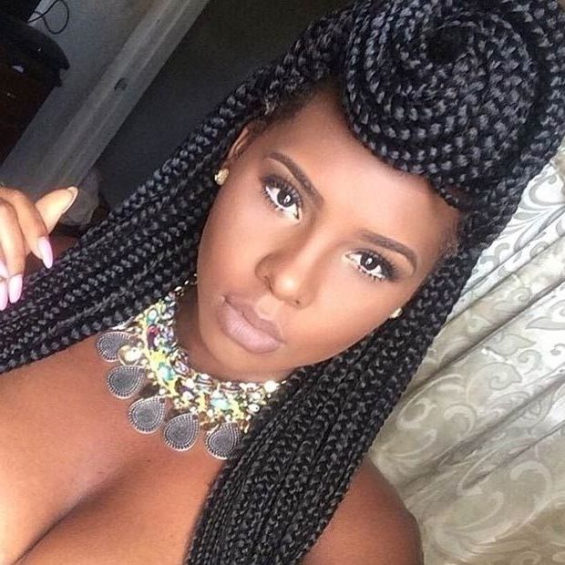 10 Gorgeous Ways To Style Box Braids – Bglh Marketplace Within Wedding Hairstyles With Box Braids (View 13 of 15)