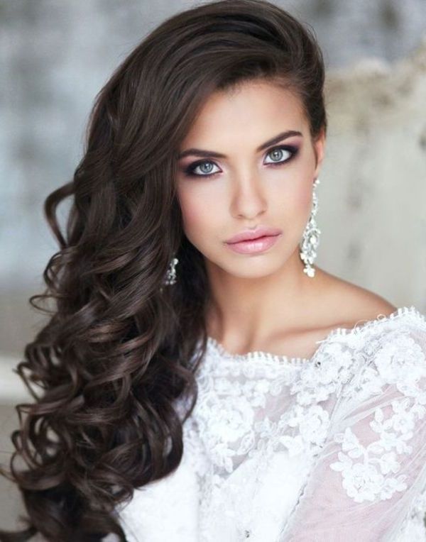 10 Irresistible Bridal Hairstyles For Long Locks – The Pink Bride Pertaining To Ringlets Wedding Hairstyles (View 11 of 15)
