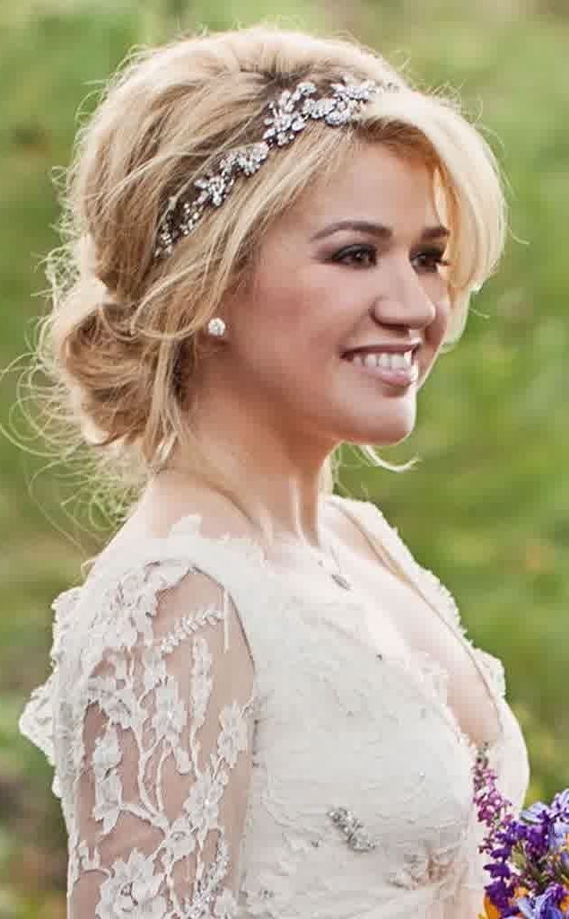11 Awesome Medium Length Wedding Hairstyles – | Pinterest | Choices In Wedding Hairstyles For Medium Length Hair (View 3 of 15)