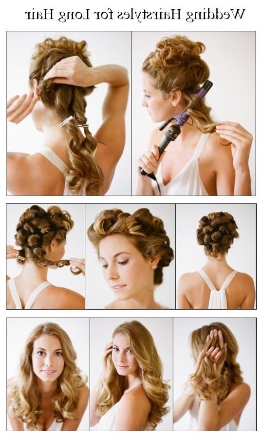 14 Wonderful Hairstyles With Tutorials For Long Hair – Pretty Designs Intended For Diy Wedding Updos For Long Hair (View 8 of 15)