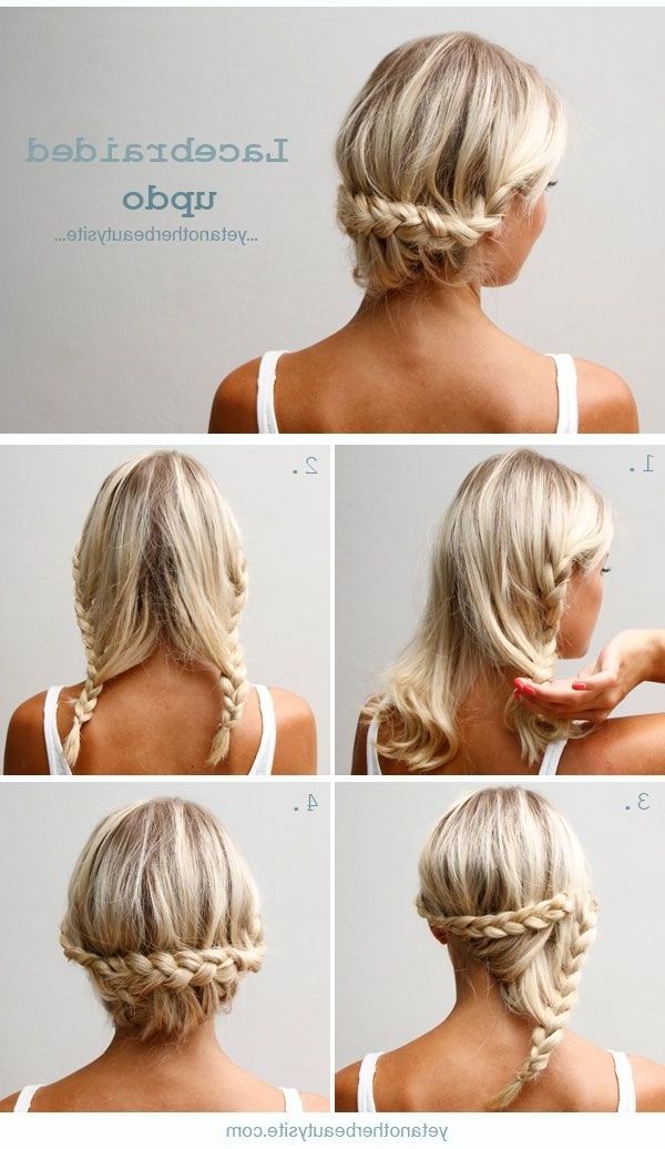 20 Diy Wedding Hairstyles With Tutorials To Try On Your Own Diy In Diy Wedding Hairstyles (View 11 of 15)