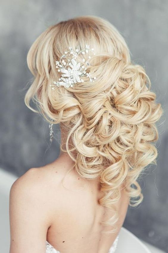 30 Beautiful Wedding Hairstyles – Romantic Bridal Hairstyle Ideas Intended For Wedding Hairstyles For Long Blonde Hair (View 7 of 15)