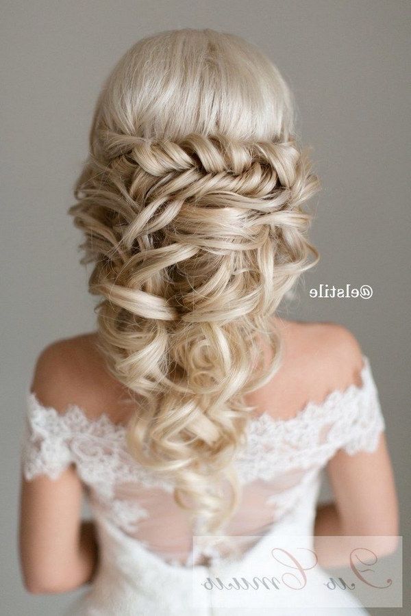 40 Stunning Half Up Half Down Wedding Hairstyles With Tutorial Regarding Half Up Half Down Wedding Hairstyles For Long Hair (View 9 of 15)